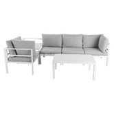 Ever Dreaming Living 4 Seater Alnico Outdoor Lounge Set