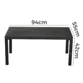 Ever Dreaming Living 6 Seater Alnico Outdoor Lounge &amp; Table Set