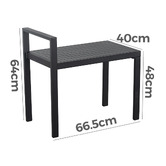 Ever Dreaming Living 4 Seater Alnico Outdoor Lounge &amp; Table Set