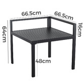 Ever Dreaming Living 6 Seater Alnico Outdoor Lounge &amp; Table Set