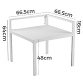 Ever Dreaming Living 6 Seater Alnico Outdoor Lounge &amp; Table Set