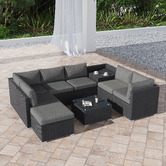 Ever Dreaming Living 6 Seater Tianna Outdoor Sofa Set
