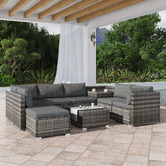 Ever Dreaming Living 6 Seater Tianna Outdoor Sofa Set