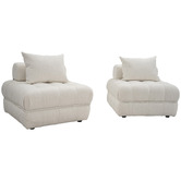 Ever Dreaming Living Ella 76cm Boucle Lounge Chairs