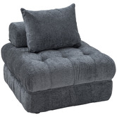 Ever Dreaming Living Ella 4 Seater Boucle Sofa &amp; Ottoman Set