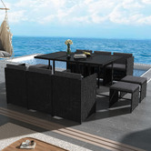 Ever Dreaming Living 10 Seater Beauchamp Outdoor Dining Set