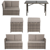 Ever Dreaming Living 8 Seater Osborn Outdoor Dining Set
