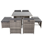 Ever Dreaming Living 8 Seater Beauchamp Outdoor Dining Set