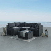 Ever Dreaming Living 4 Seater Shepard Outdoor Lounge &amp; Coffee Table Set