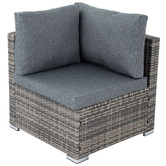 Ever Dreaming Living 6 Seater Shepard Outdoor Lounge &amp; Coffee Table Set