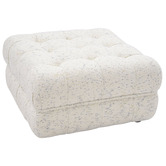 Ever Dreaming Living Beige Ella 4 Seater Wool-Blend Sofa &amp; Ottoman Set