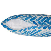 Ever Dreaming Living Chevron Chloe Square Outdoor Cushion