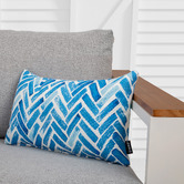 Ever Dreaming Living Chevron Chloe Rectangular Outdoor Cushion