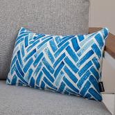 Ever Dreaming Living Chevron Chloe Rectangular Outdoor Cushion