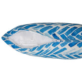 Ever Dreaming Living Chevron Chloe Rectangular Outdoor Cushion