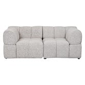 Ever Dreaming Living Leia 2 Seater Boucle Modular Sofa