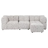 Ever Dreaming Living Leia 3.5 Seater Modular Sofa with Reversible Chaise