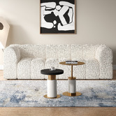 Ever Dreaming Living Leia 3.5 Seater Boucle Modular Sofa