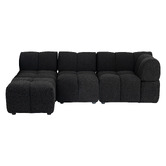 Ever Dreaming Living Leia 3 Seater Modular Sofa with Reversible Chaise