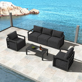 Ever Dreaming Living 5 Seater Avaline Outdoor Modular Sofa Set