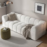 Ever Dreaming Living Leia 3.5 Seater Boucle Modular Sofa