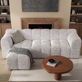 Ever Dreaming Living Leia 3.5 Seater Modular Sofa with Reversible Chaise