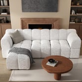 Ever Dreaming Living Leia 3.5 Seater Modular Sofa with Reversible Chaise