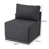 Ever Dreaming Living 6 Seater Avaline Outdoor Modular Sofa Set