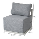 Ever Dreaming Living 6 Seater Avaline Outdoor Modular Sofa Set