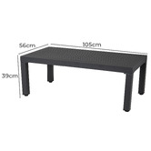 Ever Dreaming Living 4 Seater Avaline Outdoor Modular Sofa Set