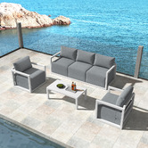 Ever Dreaming Living 5 Seater Avaline Outdoor Modular Sofa Set
