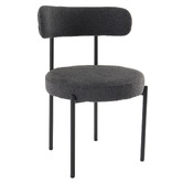Ever Dreaming Living Sebastian Boucle Dining Chairs