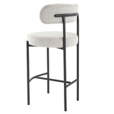 Ever Dreaming Living 66cm Sebastian Boucle Barstools