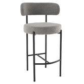 Ever Dreaming Living 66cm Sebastian Boucle Barstools