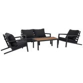 Ever Dreaming Living 4 Seater Olvera Outdoor Lounge Set