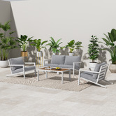 Ever Dreaming Living 4 Seater Olvera Outdoor Lounge Set