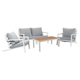 Ever Dreaming Living 4 Seater Olvera Outdoor Lounge Set