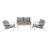 Ever Dreaming Living 4 Seater Olvera Outdoor Lounge Set