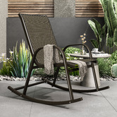 Ever Dreaming Living Arden High Back Outdoor Rocking Chair
