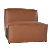 Ever Dreaming Living Massey 5 Seater Leather Chaise Lounge Set