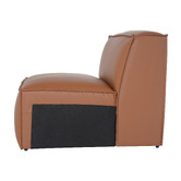 Ever Dreaming Living Massey 5 Seater Leather Chaise Lounge Set