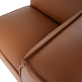 Ever Dreaming Living Massey 5 Seater Leather Chaise Lounge Set