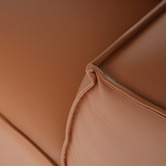 Ever Dreaming Living Massey 5 Seater Leather Chaise Lounge Set