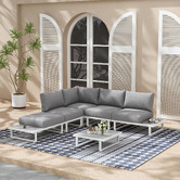 Ever Dreaming Living 5 Seater Kat Outdoor Modular Sofa Set