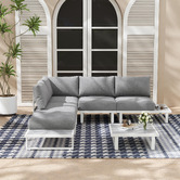 Ever Dreaming Living 5 Seater Kat Outdoor Modular Sofa Set