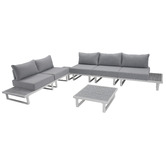 Ever Dreaming Living 5 Seater Kat Outdoor Modular Lounge Sofa Set
