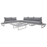 Ever Dreaming Living 5 Seater Kat Outdoor Modular Lounge Sofa Set