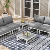 Ever Dreaming Living 5 Seater Kat Outdoor Modular Lounge Sofa Set