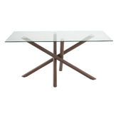 Ever Dreaming Living 6 Seater Calix Boucl&eacute; Dining Table &amp; Chair Set