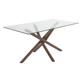 Ever Dreaming Living 6 Seater Calix Boucl&eacute; Dining Table &amp; Chair Set